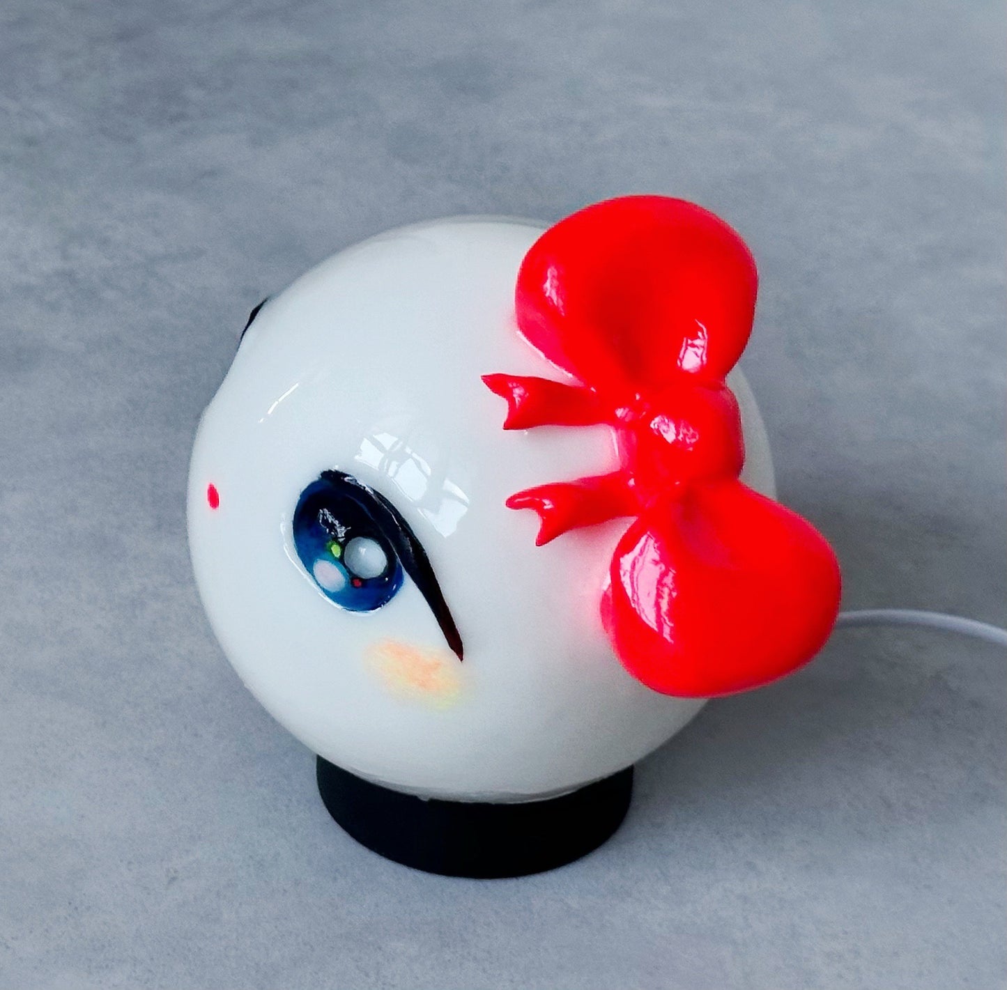 「月ちゃんの光」3D art