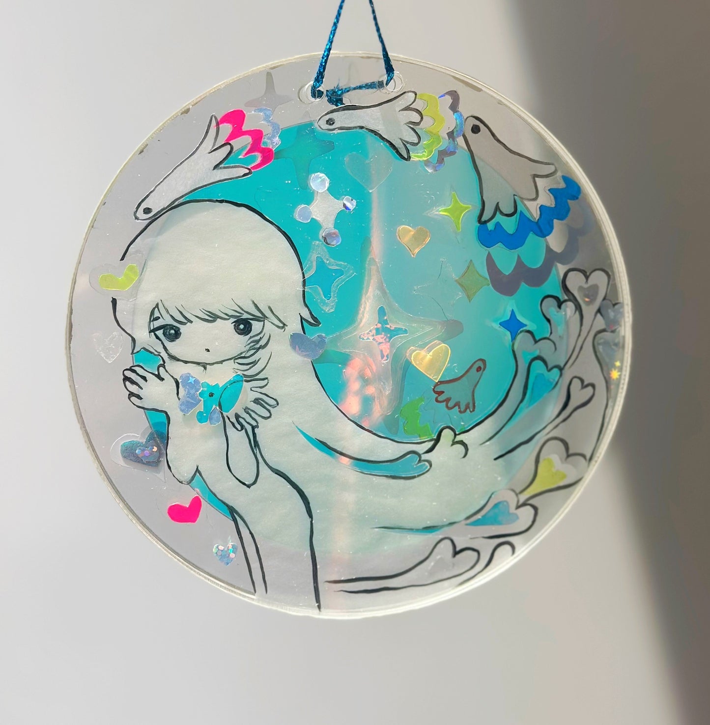 「ミク7」Acrylic Aurora Plate