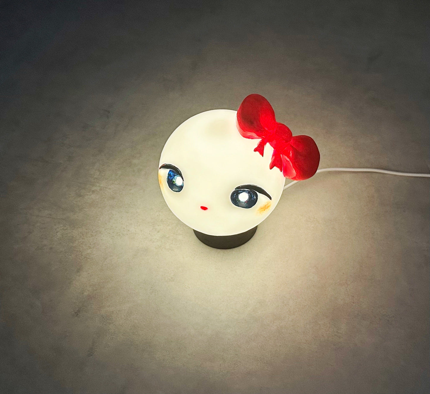 「月ちゃんの光」3D art