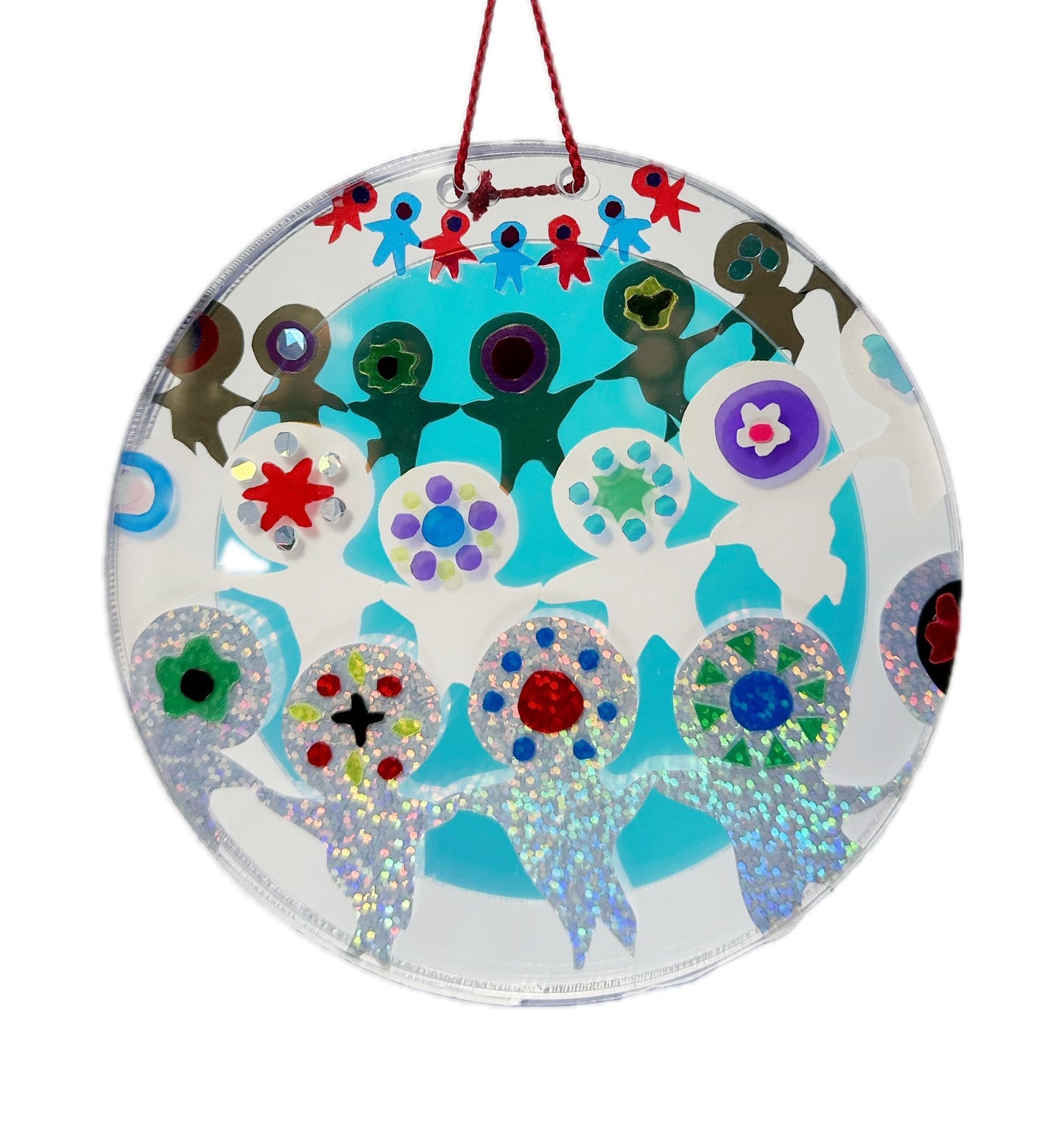 しかばねの踊り」Acrylic Aurora Plate