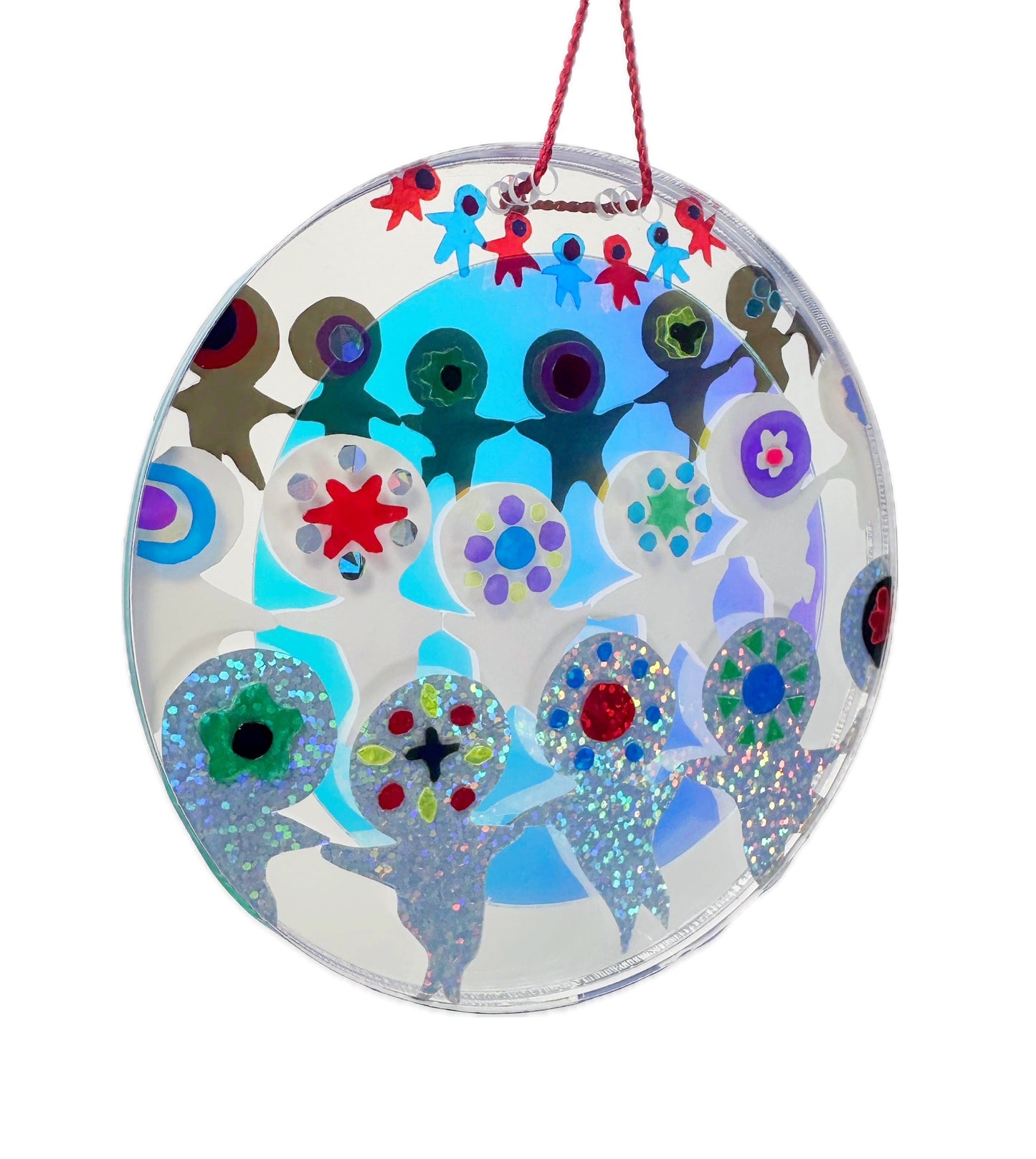 しかばねの踊り」Acrylic Aurora Plate