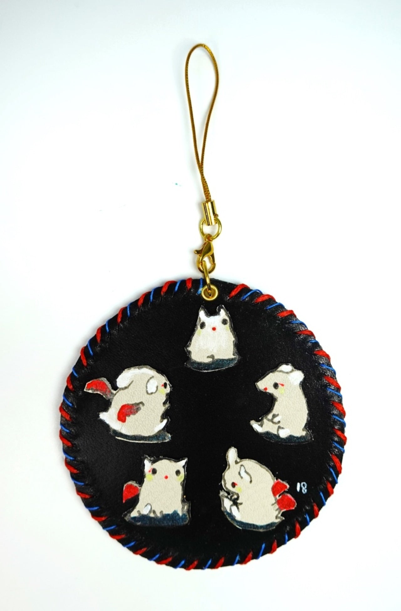 leather charm No18