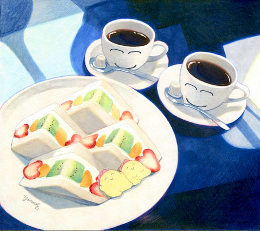 なかよしフルーツサンド / Friendly Fruit Sandwich