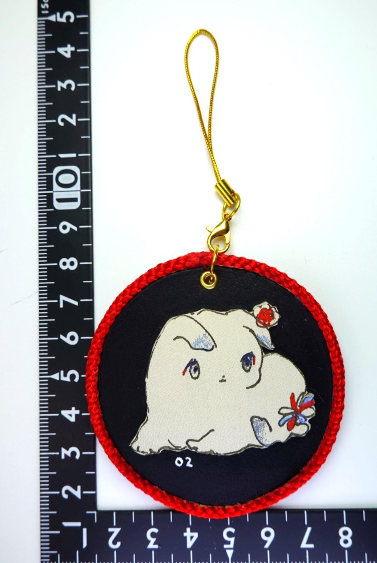 leather charm No02