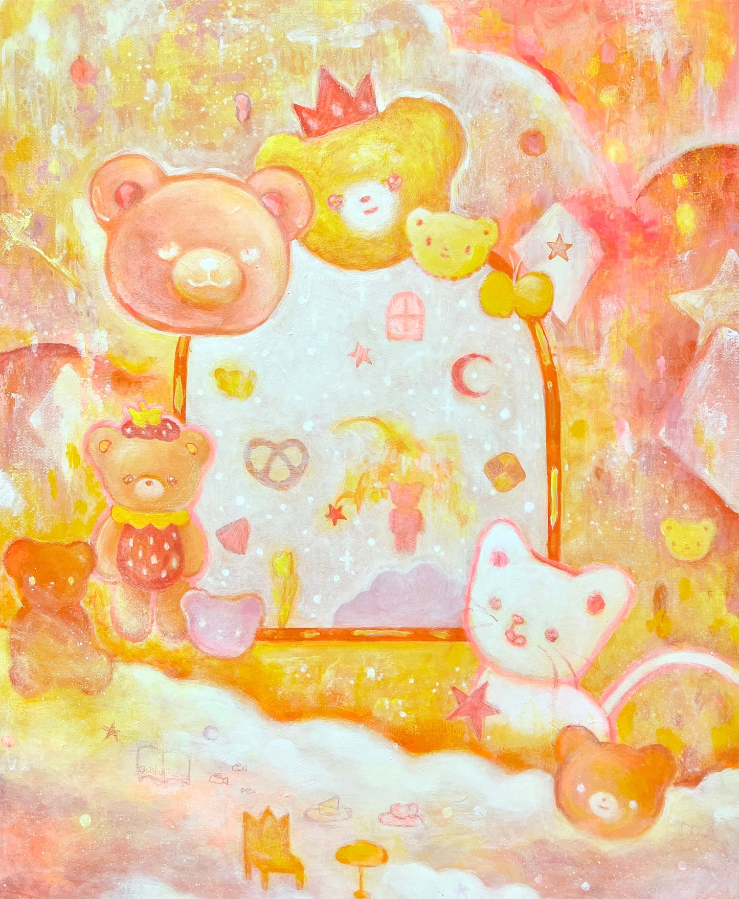 窓辺にとどまる