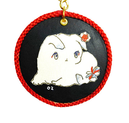 leather charm No02