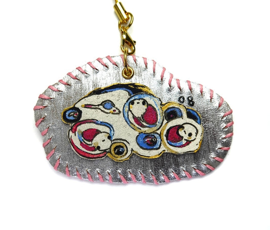 leather charm No08