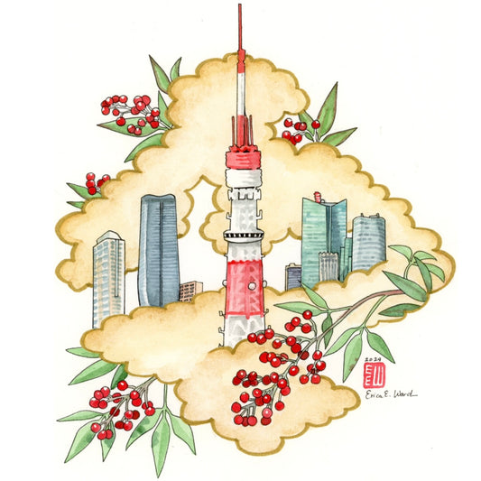 TOKYO KASUMI　冬：なんてん  / TOKYO KASUMI Winter: Nandina