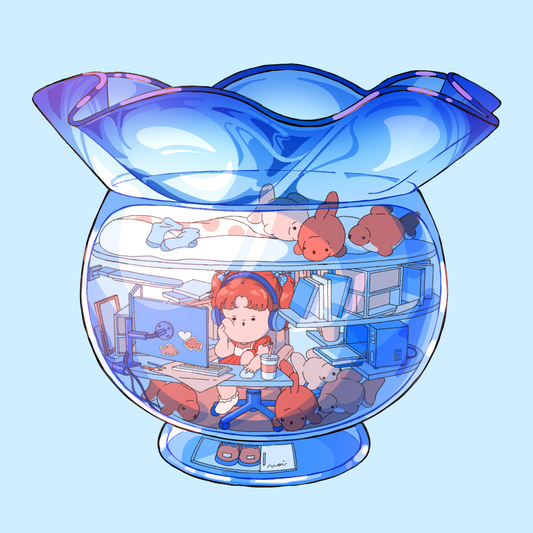 金魚鉢の部屋